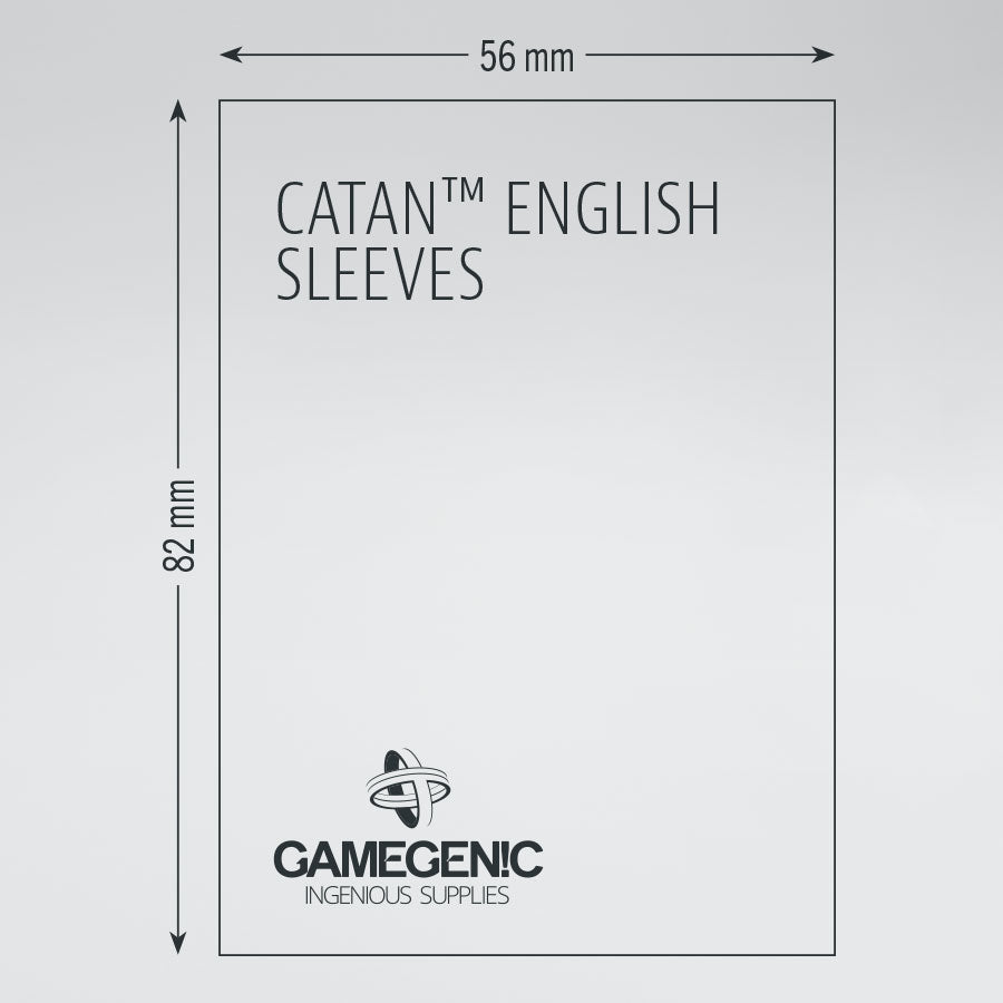 Gamegenic Matte Catan Sleeves (56x82mm)