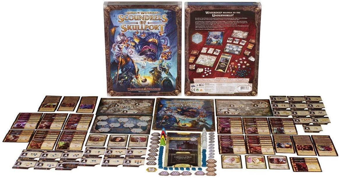 Dungeons & Dragons Lords of Waterdeep Scoundrels of Skullport Board Game Expansion