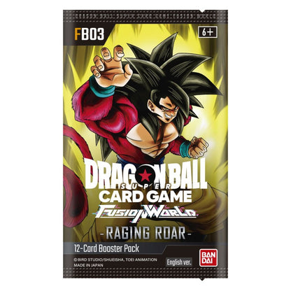 Dragon Ball Super Card Game: Fusion World – Booster Box  Raging Roar [FB03]