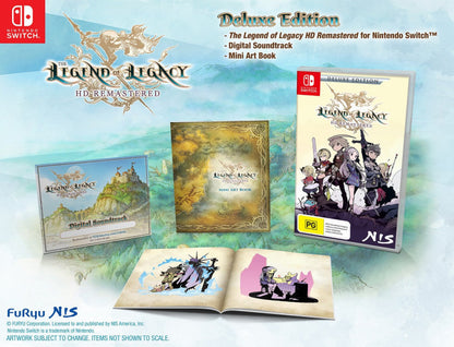 The Legend of Legacy HD Remastered - Deluxe Edition