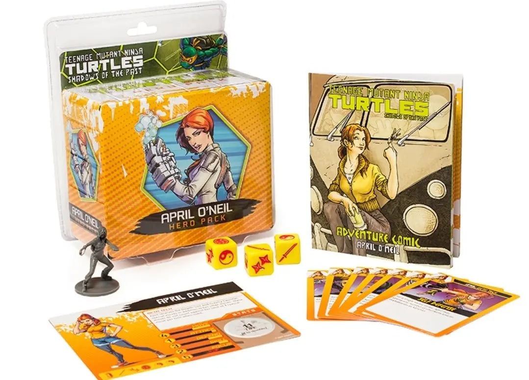 Teenage Mutant Ninja Turtles - Shadows Of The Past April O'Neil Hero Pack. - HobbiXchange